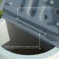 Купить крышку колодца пластиковую Rostok складную в Минске